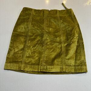 Free people olive green velvet
